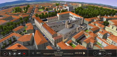 Construction site visualization (french)